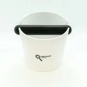 Precision Knock Box White For Coffee Puck Waste