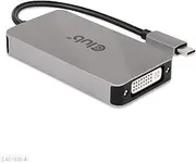 Club 3D CAC-1510-A USB C to Dual Link DVI-D Adapter HDCP Off for Apple Cinema Displays, 3840x2160@30hz, 2560x1600@60Hz