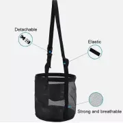 Breathable Horse Feed Bag with Adjustable Straps for Comfortable Feeding