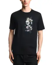 Emporio Armani Fig & Lady Graphic Logo Tee