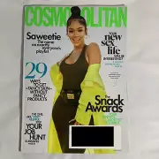 Cosmopolitan Magazine April 2021 Saweetie Snack Awards Skincare Job Hunt