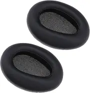 VGOL 1 Pair Earpads Compatible with Sony MDR-10RBT 10RNC 10R Headphones Replacement Soft Comfort PU Leather Ear Cushions Headset Repair Parts Black