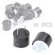 10PCS 5V 12MM Active Buzzer Magnetic Long Continous Beep Tone Alarm Ringer