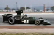 Hans Joachim Stuck GER March 741 finished fourth 1974 Spanish GP Old Photo 1