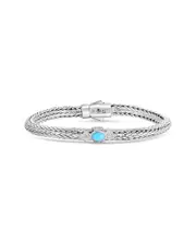 Phillip Gavriel Silver 0.70 ct. tw. Gemstone Bracelet