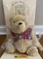 STEIFF Winnie The Pooh Bear 1999 #651489 White Tag NiB Rare