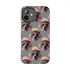 Pink Poodle Designer iPhone or Samsung Tough Phone Case
