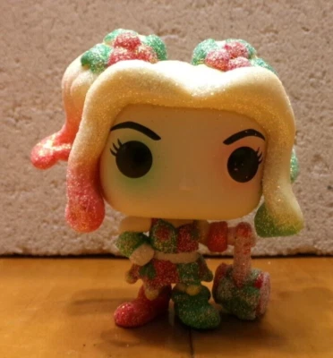 DC COMICS LIMITED EDITION CHRISTMAS FUNKO POCKET POP MINI 2" HARLEY QUINN CANDY