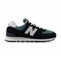 在飛比找Yahoo奇摩購物中心優惠-New Balance NB 574 男鞋 女鞋 黑灰綠色 
