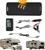 Solar Power Kit For Home: Lightweight Solar Panel Kit, High Efficiency Solar Kit | Battery Solar Panel Kit, 24V Car Battery Solar Panel Charger, Solar Panel Charger