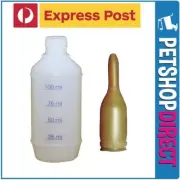 Large Dog, Possum, Marsupial Feeding Bottle 100ml & Wombaroo Teat LD EXPRESS