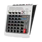 MIX-400 Professional 6-Channel Audio Mixer Mixing Console 3-Band EQ with N8J3