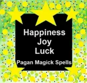Happiness Joy Luck Spell - Single Casting - Pagan Magick Spells