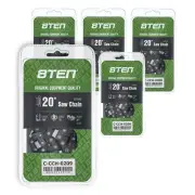 Chainsaw Chain 20 Inch .063 3/8 72DL for Stihl 039 036 038 041 064 032 5-Pack
