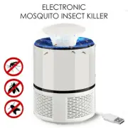 Mosquito Insect Killer Electric Lamp USB LED Light Fly Zapper Bug Catcher L NEW