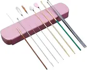 8PCS Ear Pick Set Ear Wax Remover Decompression Ear Massager Ear-Pick Tools Ear Care Kit