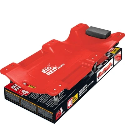 BIG RED TRP6240 Torin Blow Molded Plastic Rolling Garage/Shop Creeper: 40"