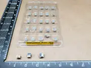 (3 pcs) SE1DGRA Alcoswitch, 0.4VA 20V SPST, Sealed Slide Switch, Through-Hole
