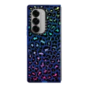 Galaxy Z Fold6 Impact Case Wild Colorful Leopard Transparent