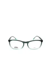 geometric plano mirror 54 green