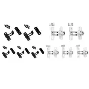Pack of 5 Steel Door latches Heavy Duty 90 Degree angles Lock Security for House
