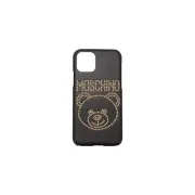 7265AP Custodia Teddy nera MOSCHINO cover compatibile 11pro