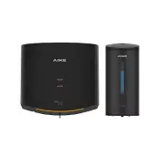 AIKE Automatic Hand Dryer and Soap Dispenser Bundle, Model AK2630 & AK1205 Bl...
