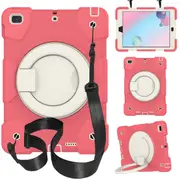 MCC Kids Shockproof Strap iPad 9.7 2018 6th Gen Apple Case Cover Ring [Watermelon Pink]
