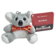 My Australia Key Ring Plush Koala Koko Australian Souvenir, EJF CKKO