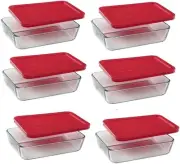 Pyrex 3-Cup Rectangle Food Storage Container