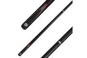 Formula Sports Plain Composite 48" Fluro 2 Piece Pool Billiards Snooker Cue BLK