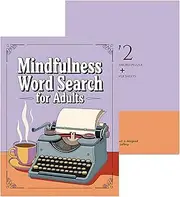 Adult Word Search Books,Word Find Books - Portable Brain Exercise Activities, Entertainment Games for Home and Travel