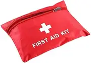 First Aid Kit 13 Kinds Medical Emergency Bag with Zipper,Waterproof Compact Bag Emergency Survival Kits for Home Office Travel Camping Hiking Sport