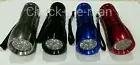 Aluminum Flash Light 9 LED Mini Torch Camping Bug Bag Emergency