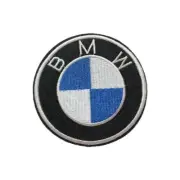 BMW 3" Patch Iron-On, German Motorcycle, Auto, Cars, Embroidered 3762
