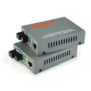 3km Gigabit Single Fiber SC Port Optical Media Converter Adapter 10/100M/1000M i