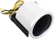 HEALLILY Car Instrument Universal Gauge Boost Pressure for 12v Automotive Digital Display Performance Monitoring