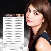 Makeup Tools Brow Tattoo False Eyebrows Eyebrow Stencil Eyebrow Tattoo Sticker
