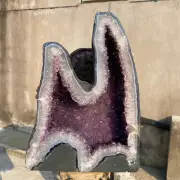 72lb Large Natural Amethyst geode quartz cluster crystal specimen Healing