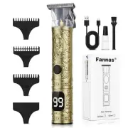 Hair Clippers for Men Professional Hair Trimmer Barber Cordless Zero Gapped