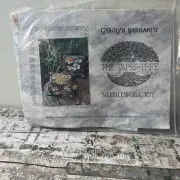 Carolyn Barrani's Tapis Tree Needlework Kit Stains Glass Beehive New