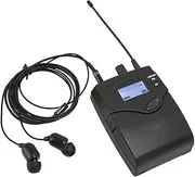 in Ear Monitor System, Bodypack Receiver 550 to 580MHz Stereo Earphone Monitor Receiver, for Studio, Band Rehearsal,Live Performance, #811
