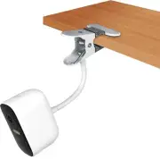 Adjustable Gooseneck Camera Clamp Mount for eufyCam 2C/Arlo Pro 5S/Pro 4/Pro 3