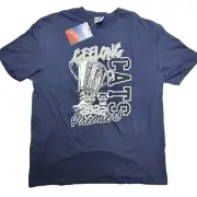 Geelong Cats Premiership T-shirt Adult Size XL Blue ! 2022 AFL Grand Final NEW !