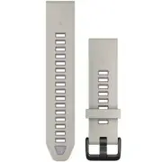 Garmin 010-13391-03 QuickFit 20 mm Fog Gray Silicone Replacement Watch Strap