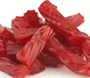Australian Strawberry Flavored Licorice Twists Candy - {BULK CANDY- ONE POUND}