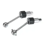 2PCS LDRC A86 A86P 1/18 RC Car Metal Drive Shaft LA0038 Drift Vehicles Models Spare Parts Accessories