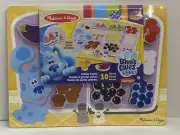 Melissa & Doug, Blue's Clues & You! Wooden Chunky Puzzle “Fridge Food” 10 Pieces