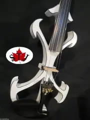 Newly Model SONG Brand Crazy-2 white color electric /Electronic violin 4/4
