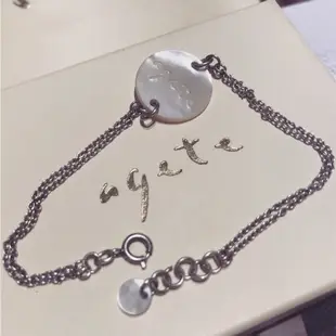 日本購入 全新  agete純銀手鏈 輕珠寶